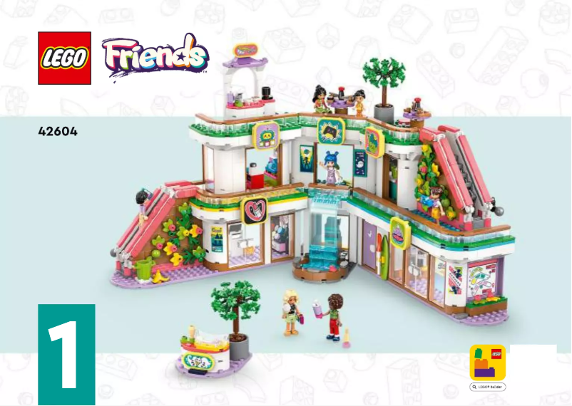 Page 1 de la notice Manuel utilisateur Lego Friends 42604