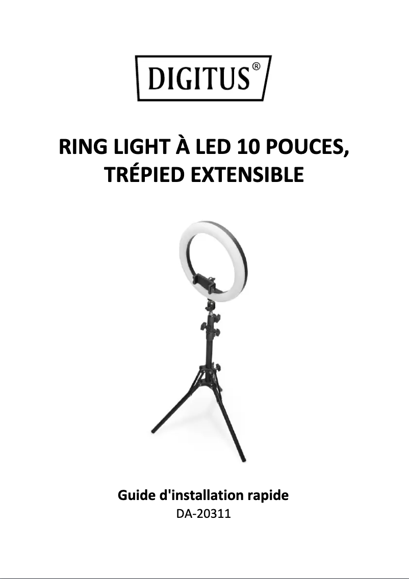 Page n°1 - Manuel utilisateur Digitus DA-20311