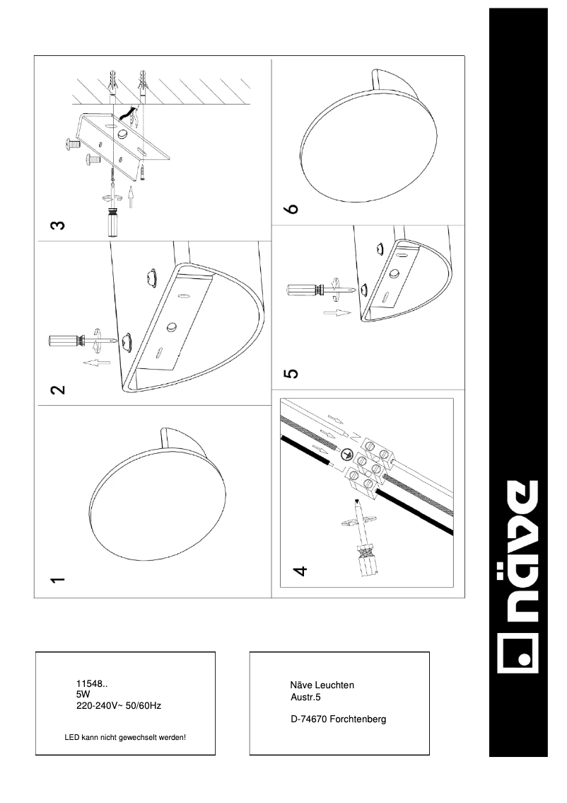 Página 1 del manual Manual de usuario Näve Stan