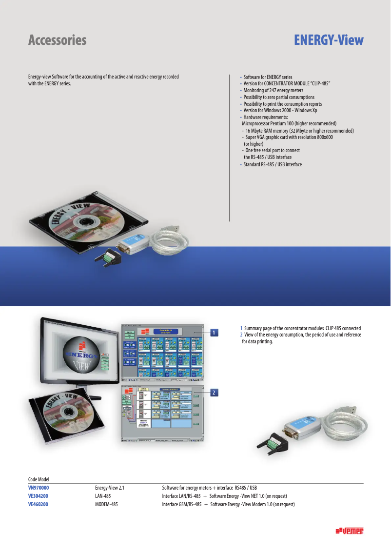 Image de la première page du manuel de l'appareil Energy-View