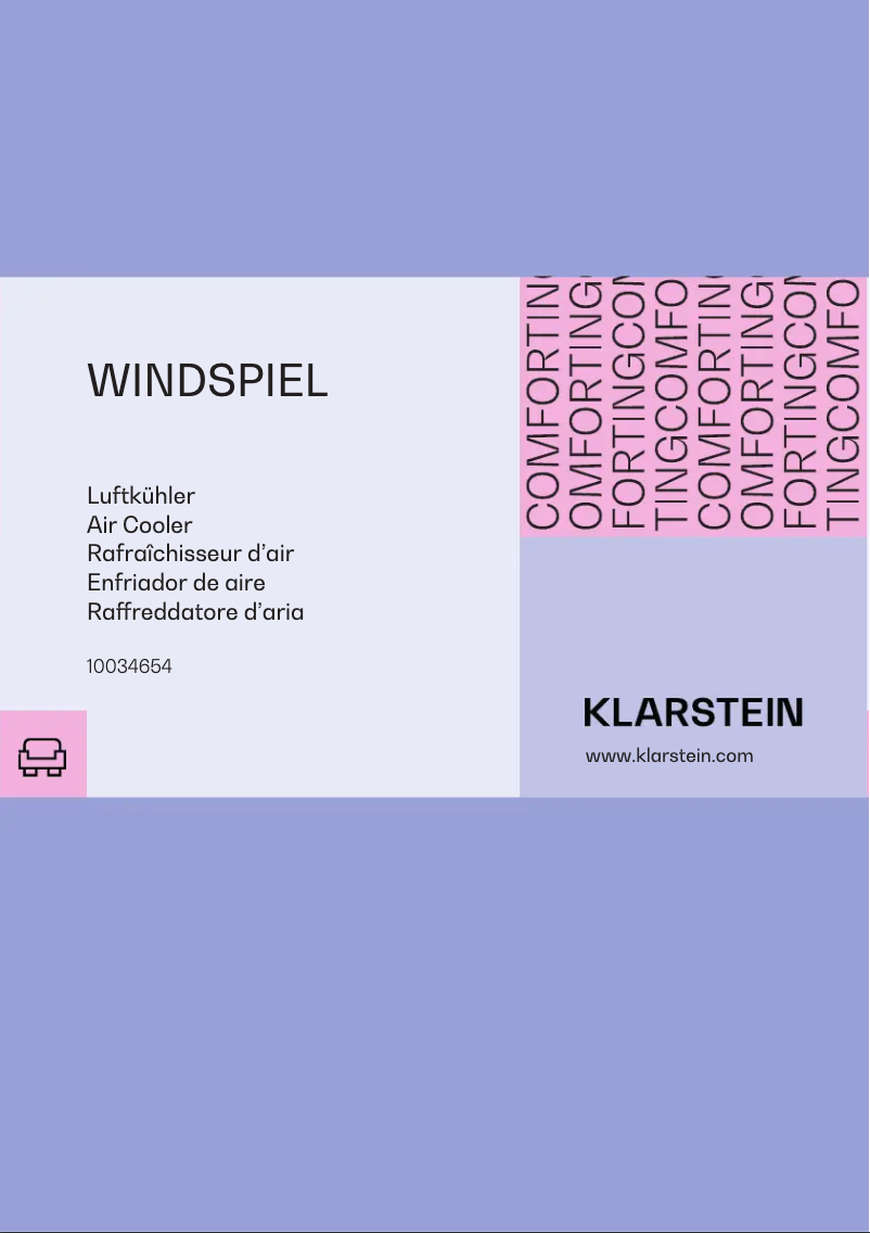 Image de la première page du manuel de l'appareil Windspiel