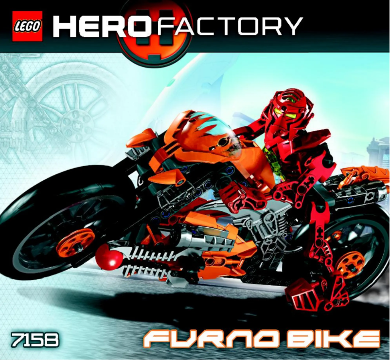 Page 1 de la notice Manuel utilisateur Lego Furno Bike