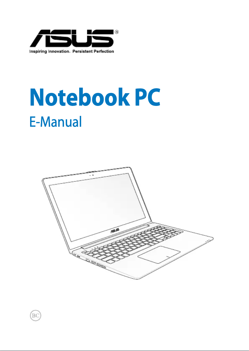 Page n°1 - Manuel utilisateur Asus VivoBook S451LB
