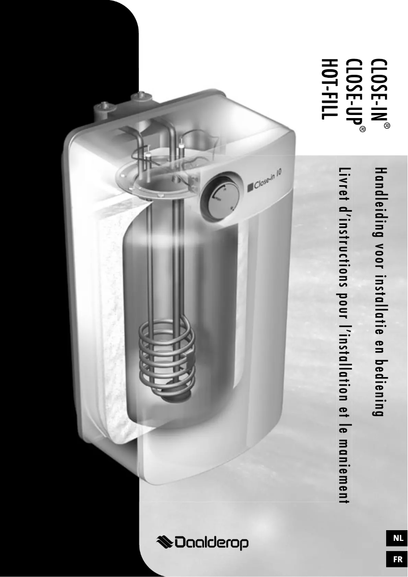 Page 1 de la notice Manuel utilisateur Daalderop Hotfill