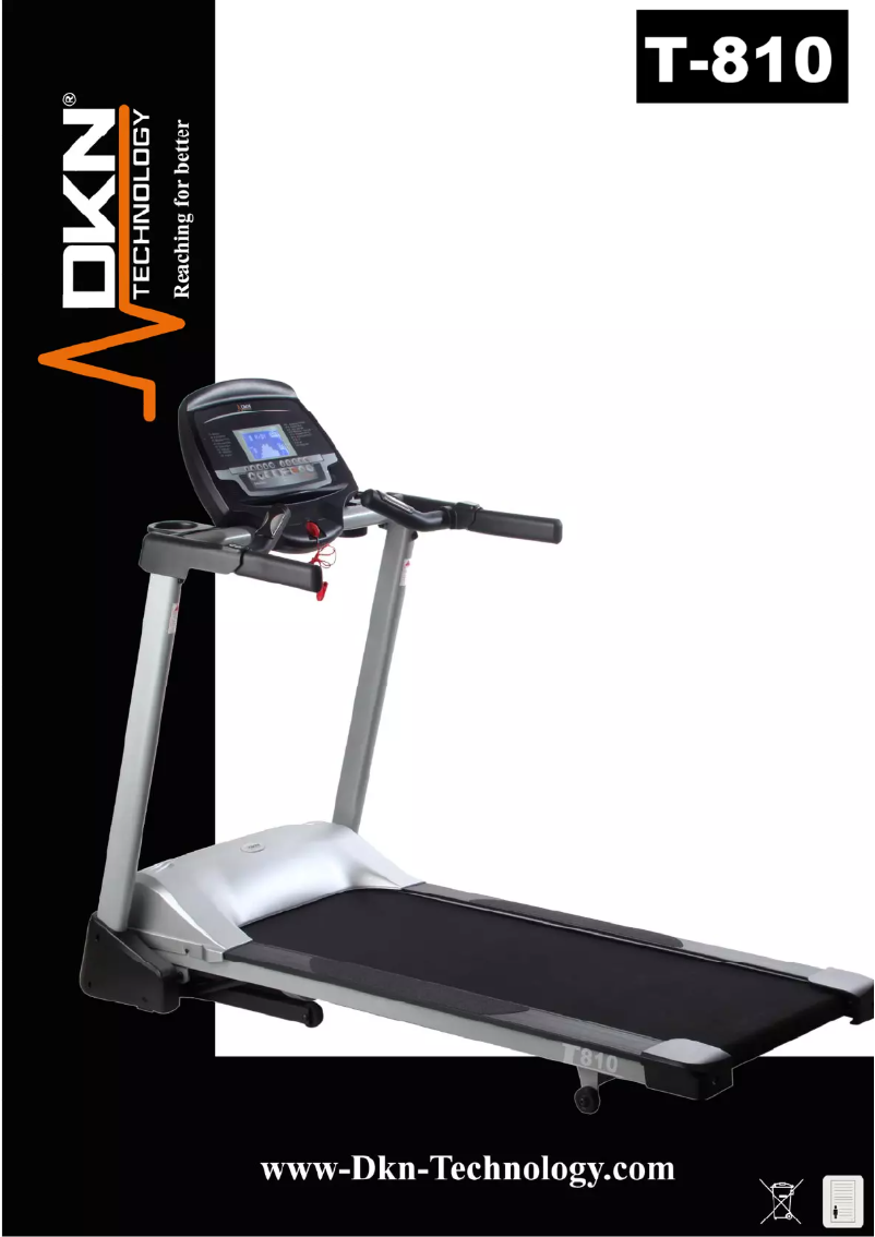 Page n°1 - Manuel utilisateur DKN T-810