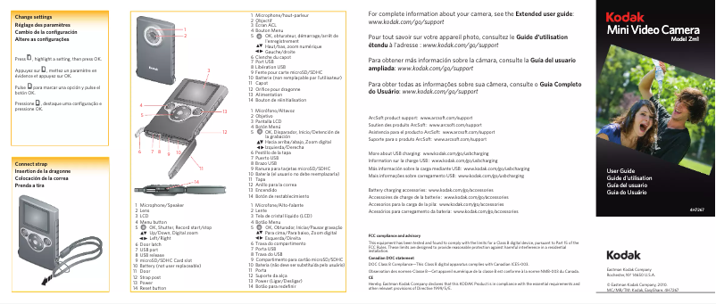 Image de la première page du manuel de l'appareil Mini