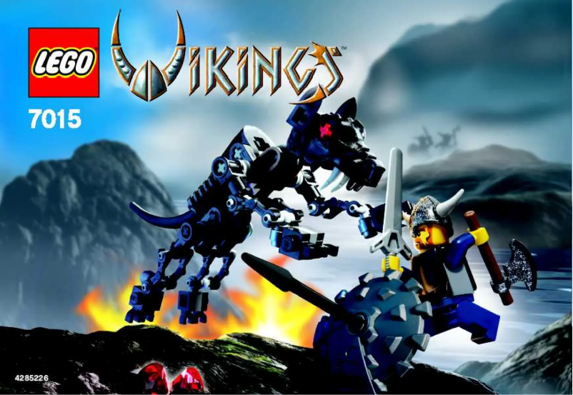 Page 1 de la notice Manuel utilisateur Lego Vikings 7015