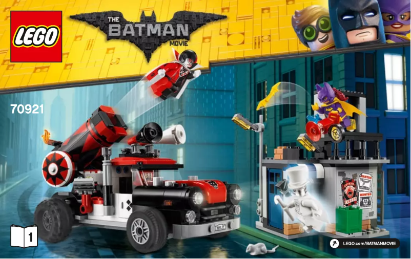 Page 1 of the manual User Manual Lego Batman Movie 70921