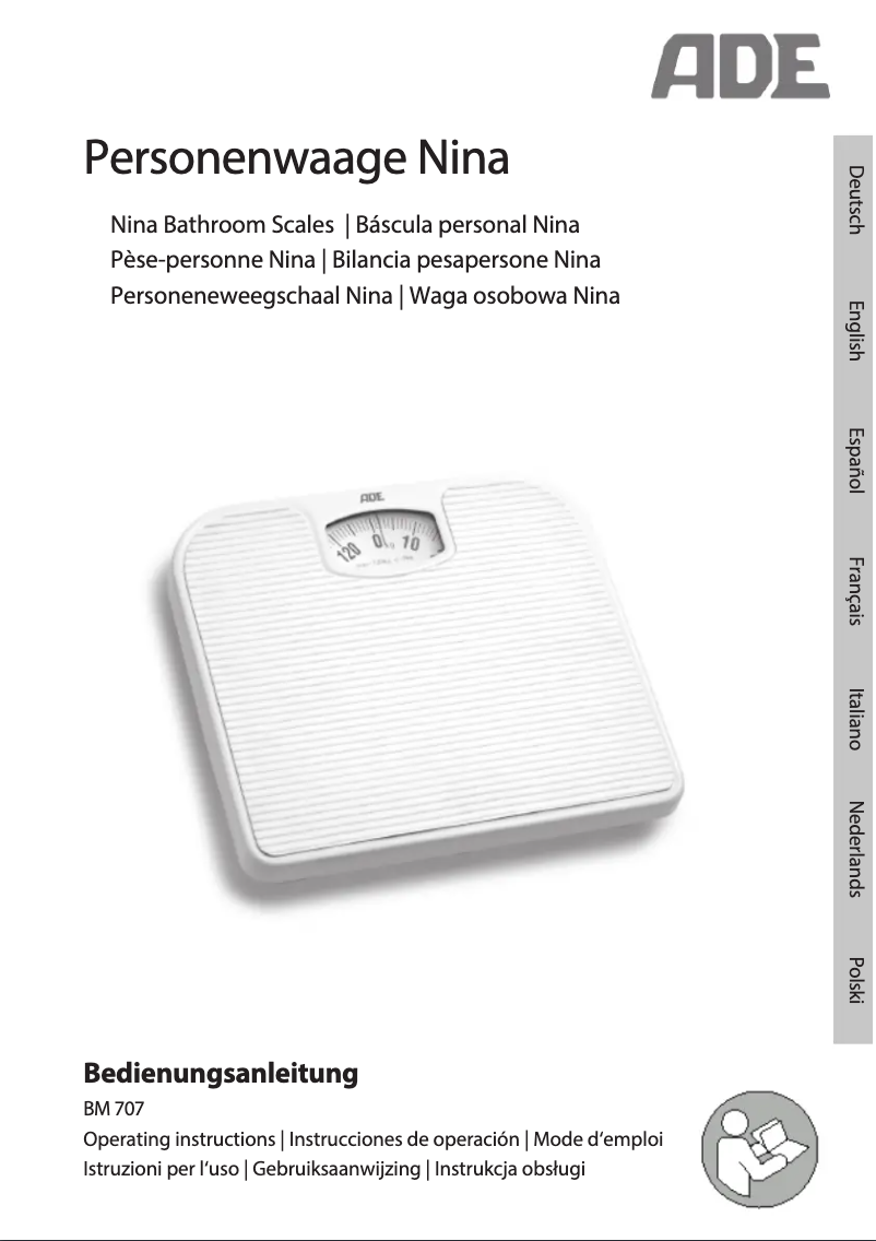 Image de la première page du manuel de l'appareil Nina BM 707