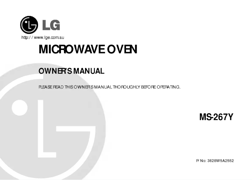 Imagen de la primera página del manual del dispositivo MS-267Y