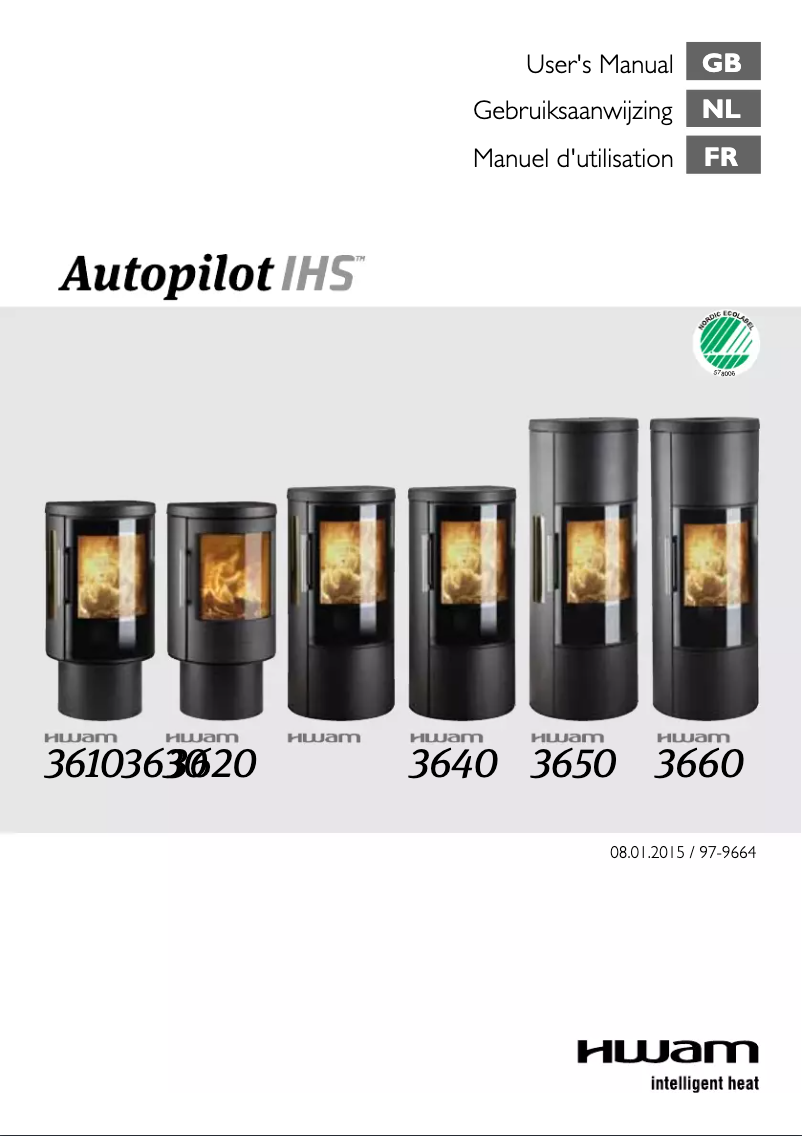 Page 1 de la notice Manuel utilisateur Hwam 3610