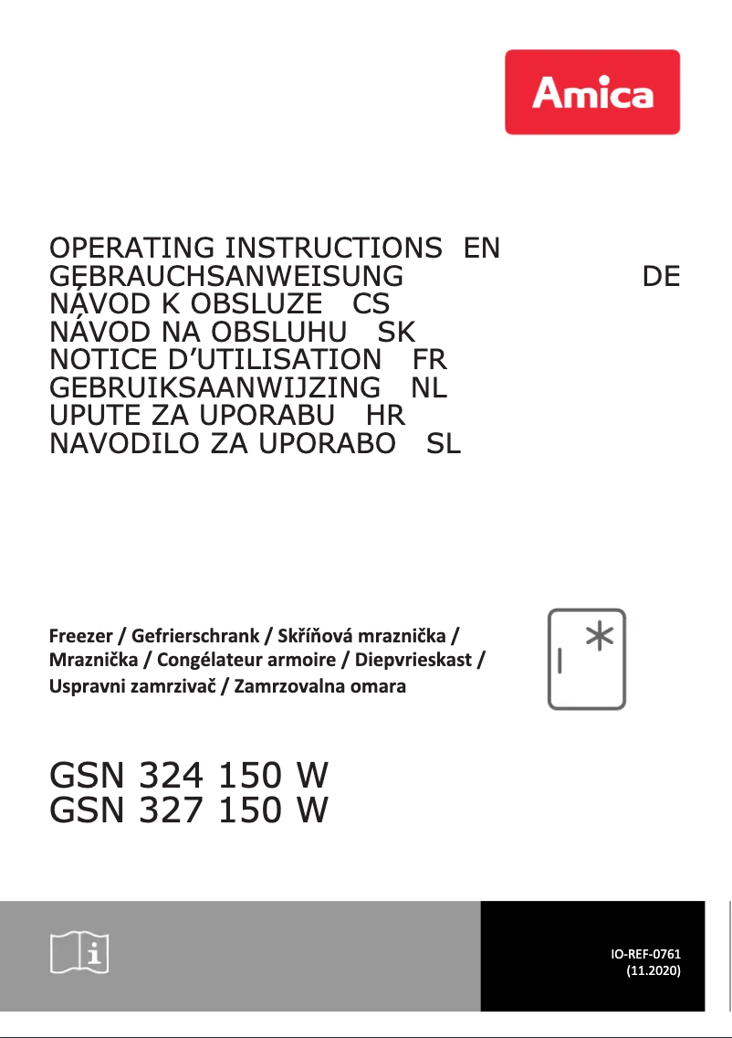 Image de la première page du manuel de l'appareil GSN 327 150 W