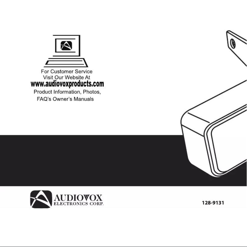 Page 1 de la notice Manuel utilisateur VOXX IPD-SB