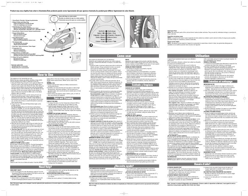 Page 1 de la notice Manuel utilisateur Black & Decker AS900