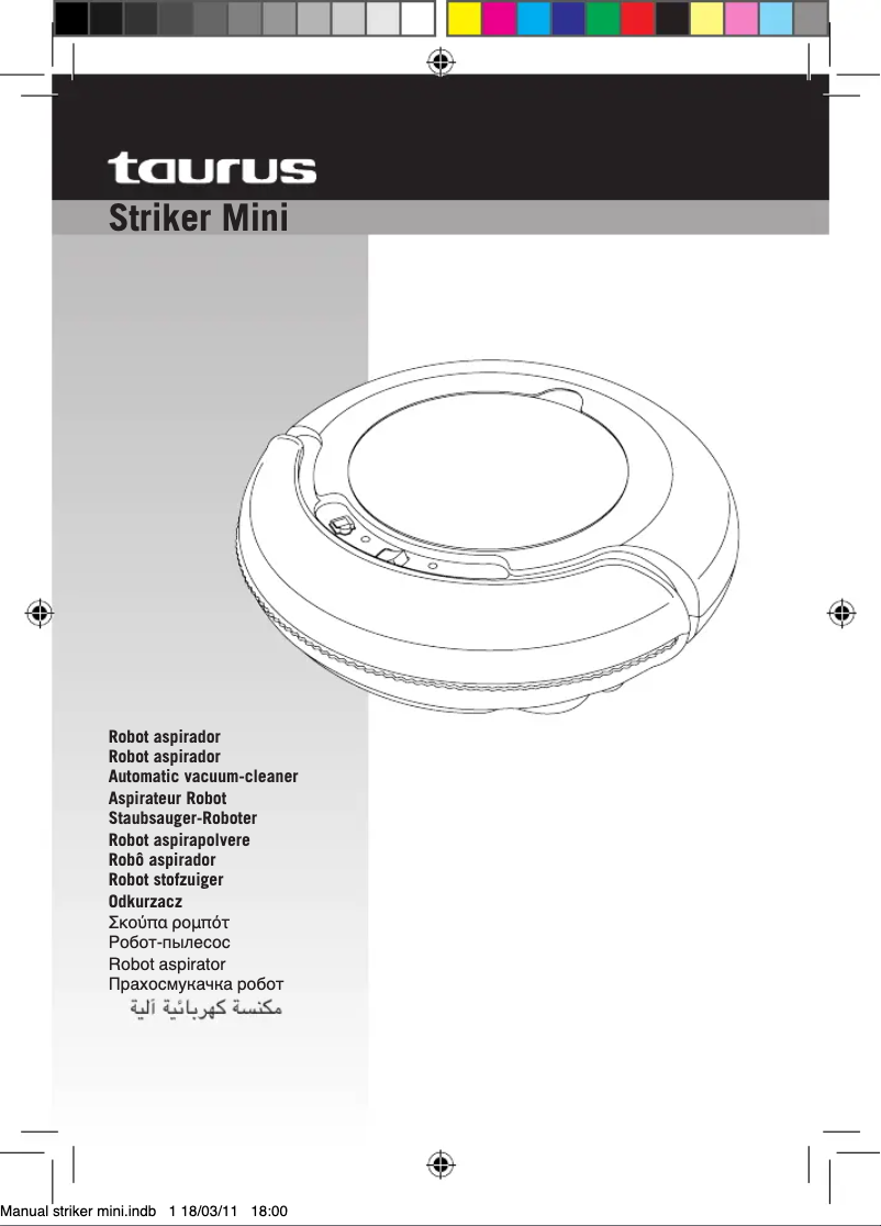 Page n°1 - Manuel utilisateur Taurus Robot Striker Mini