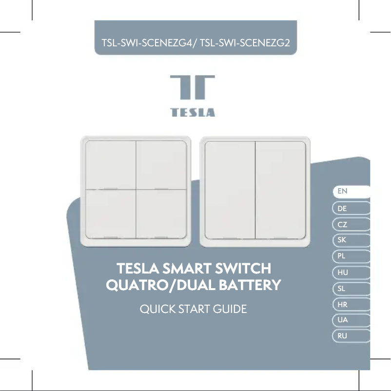 Image de la première page du manuel de l'appareil Smart Switch Dual Battery