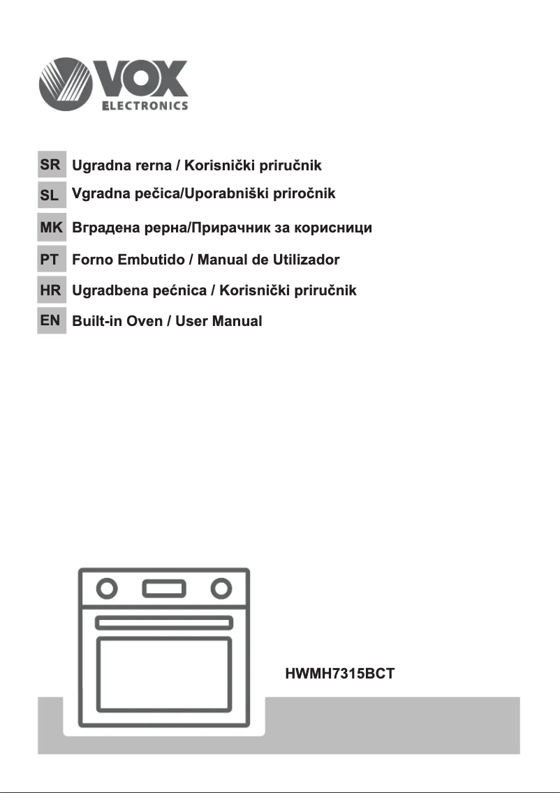 Image de la première page du manuel de l'appareil HWMH7315BCT