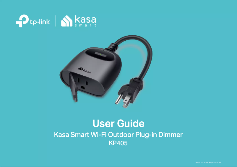 Page n°1 - Manuel utilisateur TP-Link Kasa Smart KP405