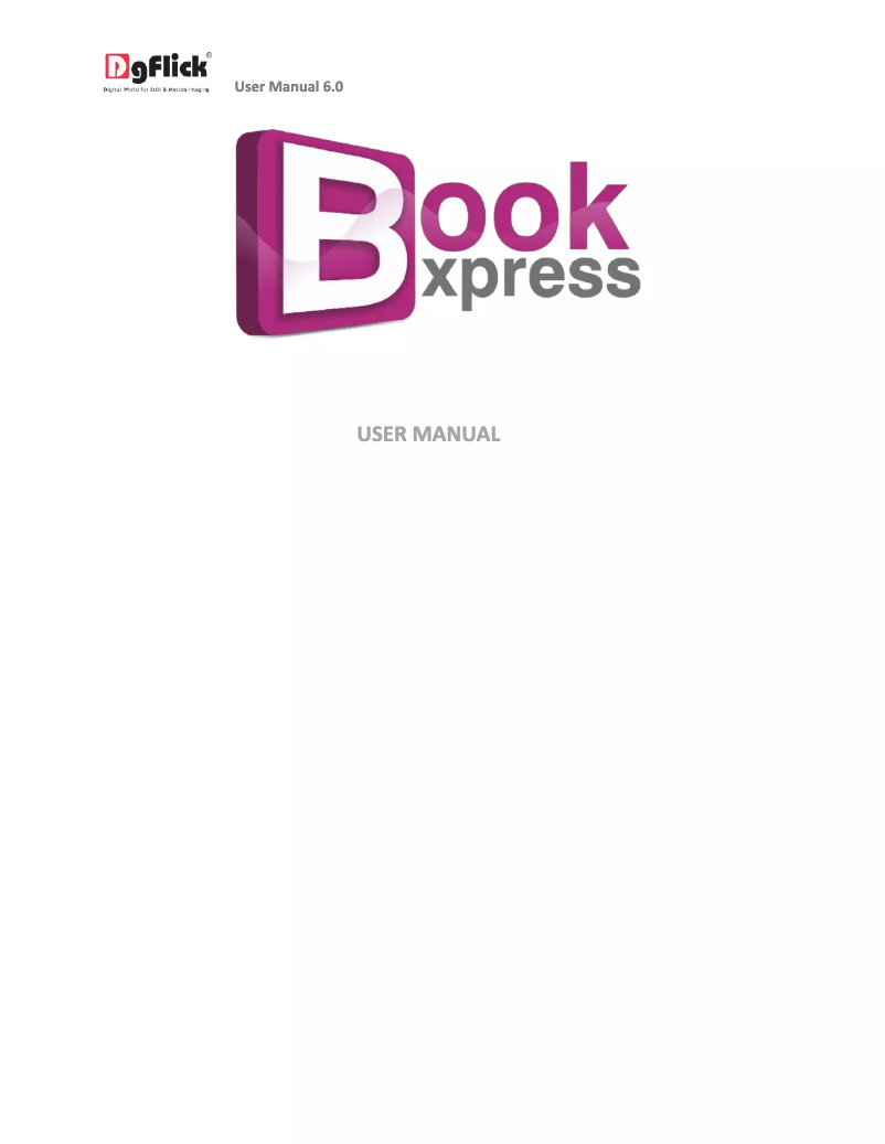 Image de la première page du manuel de l'appareil Book Xpress