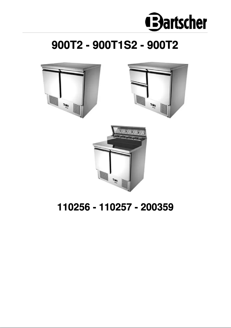 Image de la première page du manuel de l'appareil 900T1S2