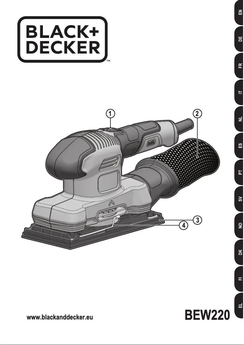Imagen de la primera página del manual del dispositivo BEW220