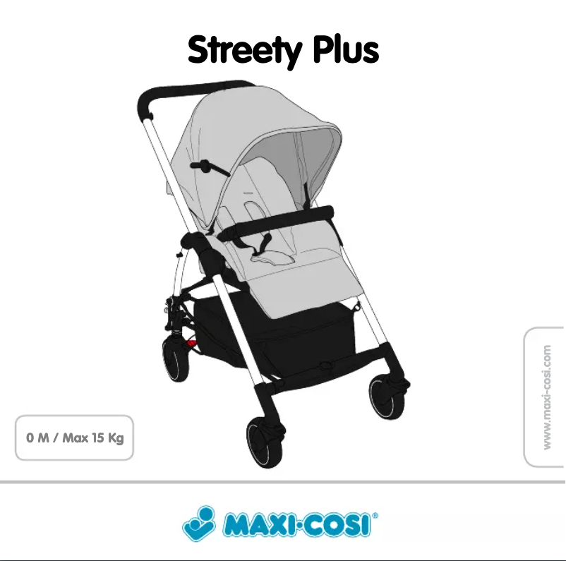 Page 1 de la notice Manuel utilisateur Maxi-Cosi Streety Plus