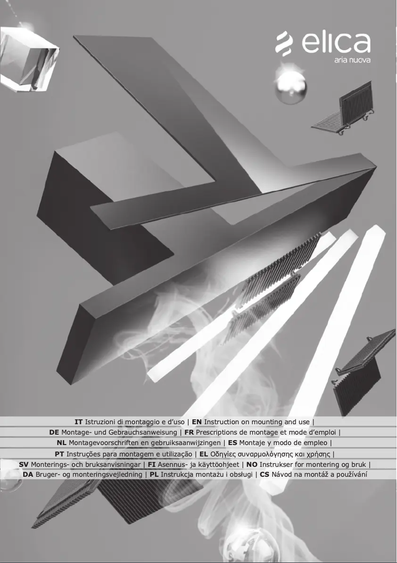 Page 1 de la notice Manuel utilisateur Elica ILLUSION PRF0172647