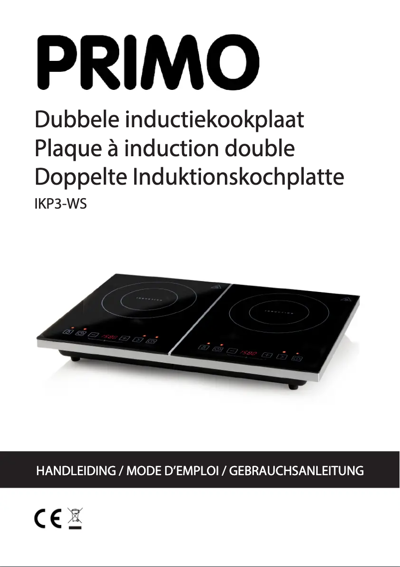 Page n°1 - Manuel utilisateur Primo IKP3-WS