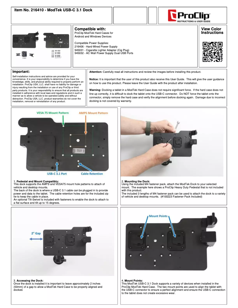 Image de la première page du manuel de l'appareil 216410
