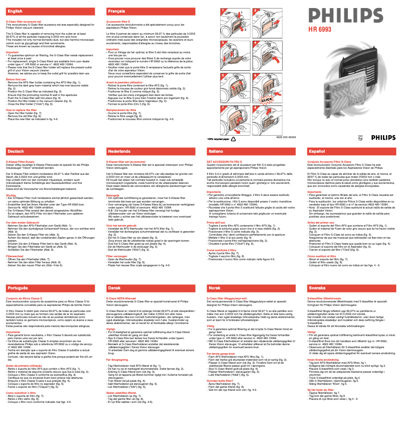 Imagen de la primera página del manual del dispositivo HR6993