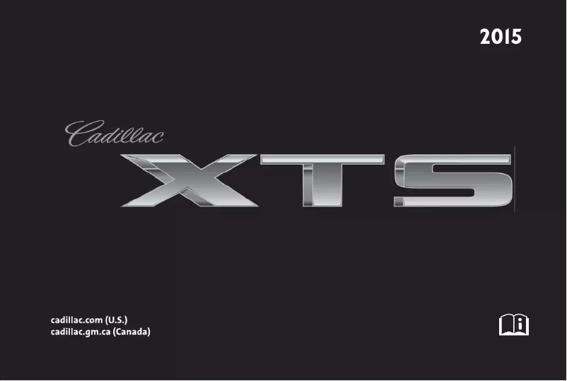Page 1 de la notice Manuel utilisateur Cadillac XTS Sedan (2015)