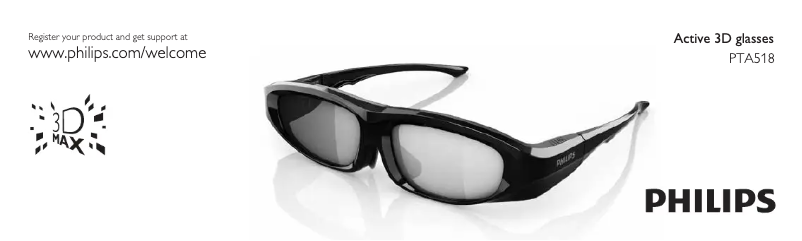 Page 1 de la notice Manuel utilisateur Philips PTA518