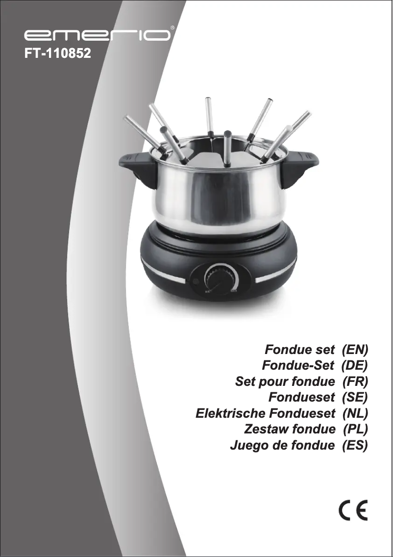 Page n°1 - Manuel utilisateur Emerio FT-110852