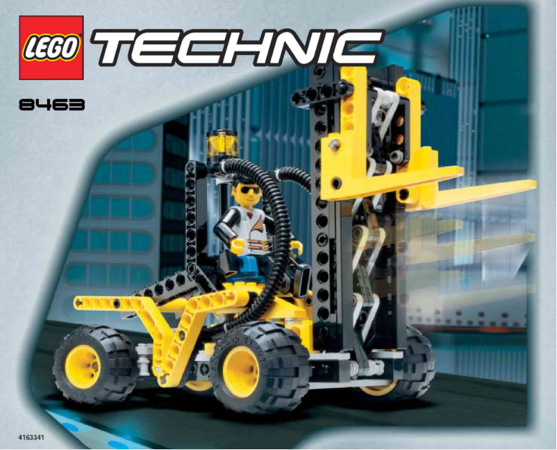 Page 1 de la notice Manuel utilisateur Lego Technic 8463