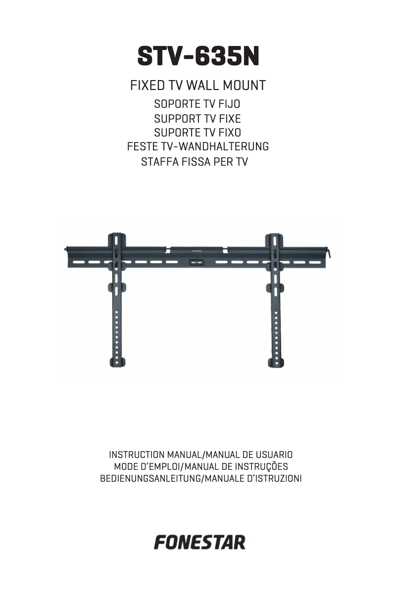 Image de la première page du manuel de l'appareil STV-635N