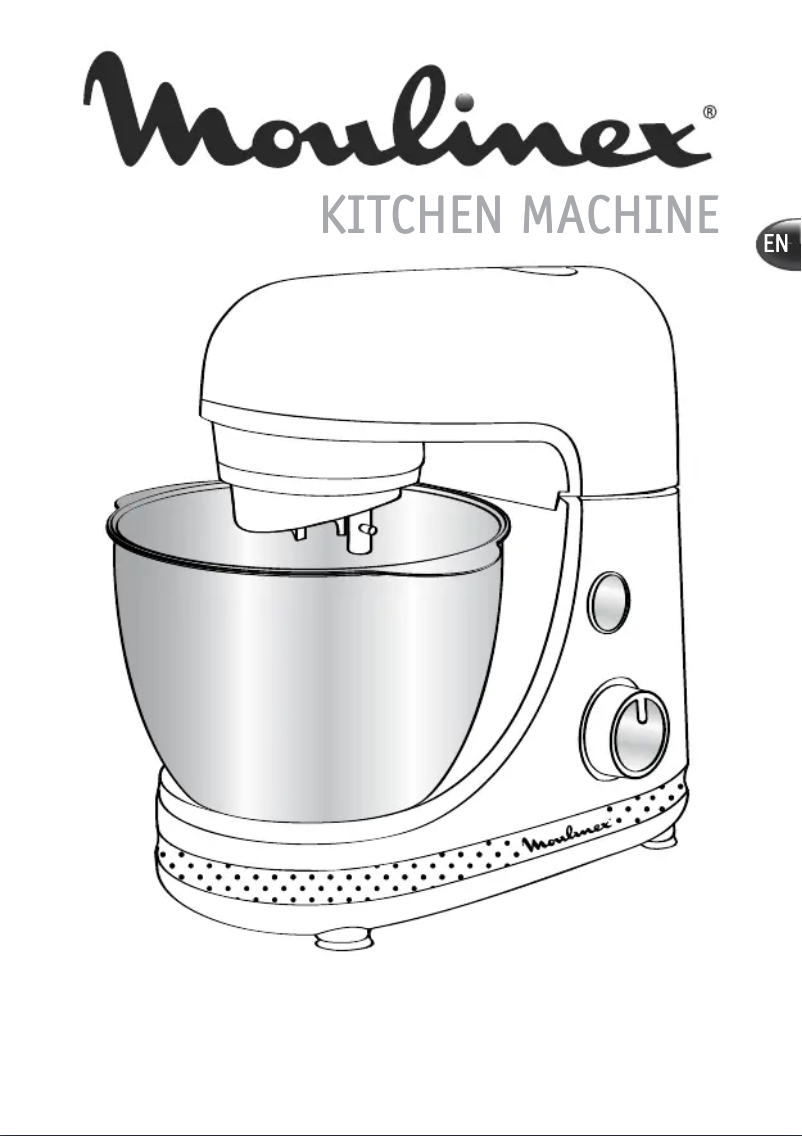 Page 1 de la notice Manuel utilisateur Moulinex QA250A40