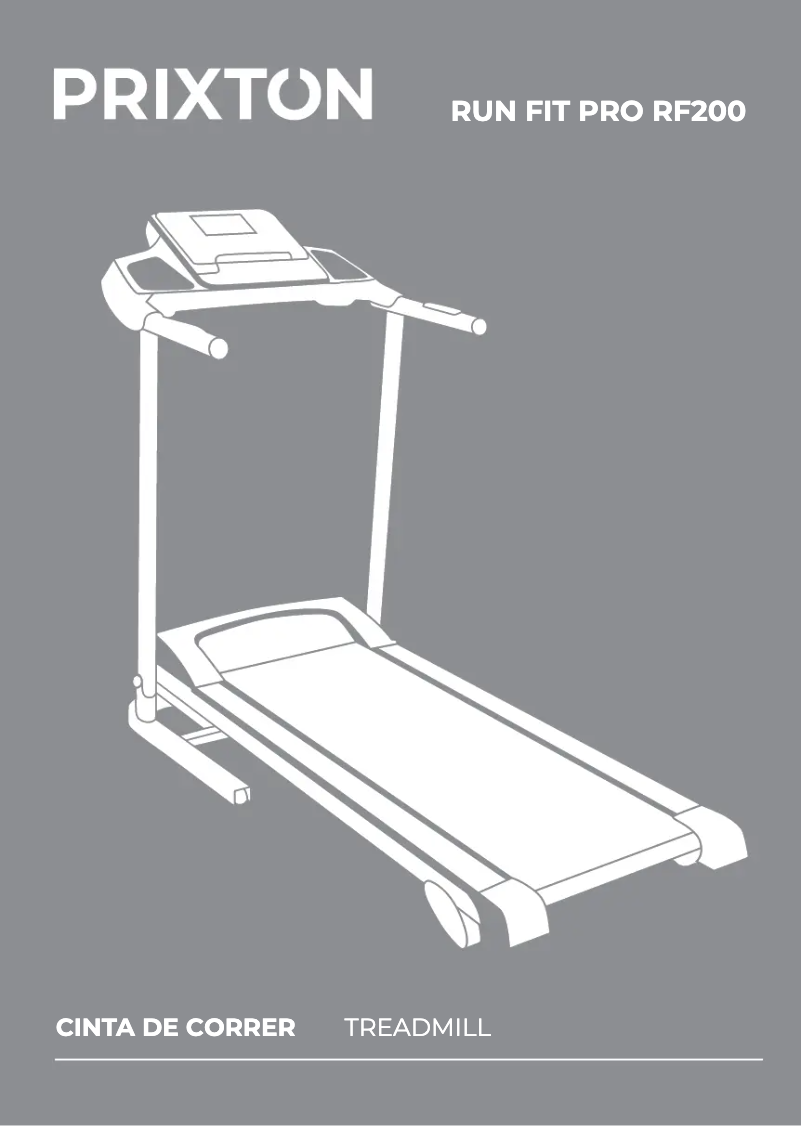 Image de la première page du manuel de l'appareil Run Fit Pro RF200