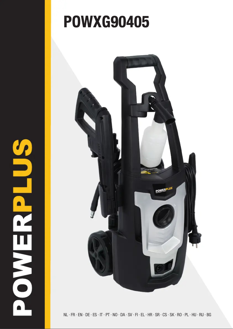 Page 1 de la notice Manuel utilisateur PowerPlus POWXG90405