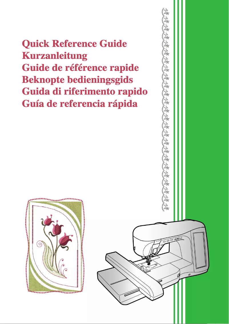 Page n°1 - Manuel utilisateur Brother Innov-is 4750D