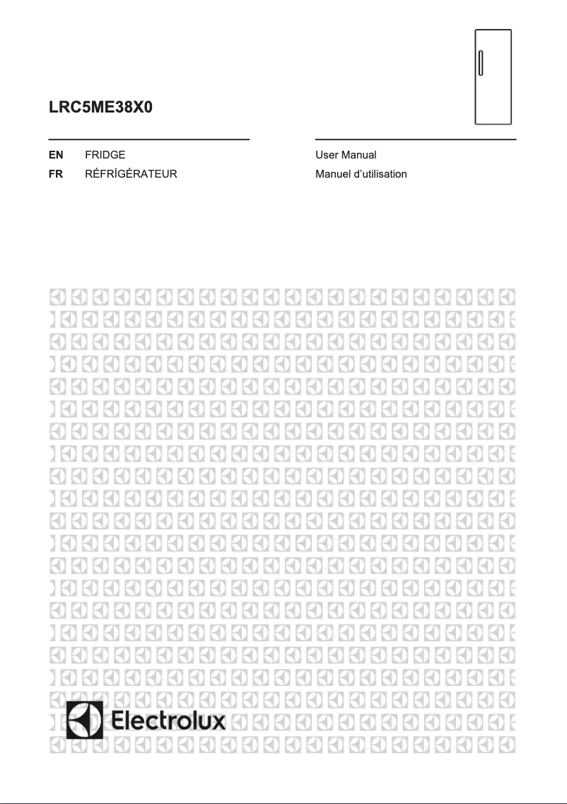 Page n°1 - Manuel utilisateur Electrolux LRC5ME38X0