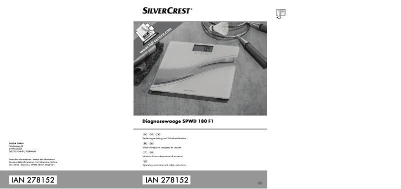 Página 1 del manual Manual de usuario SilverCrest HG05863A