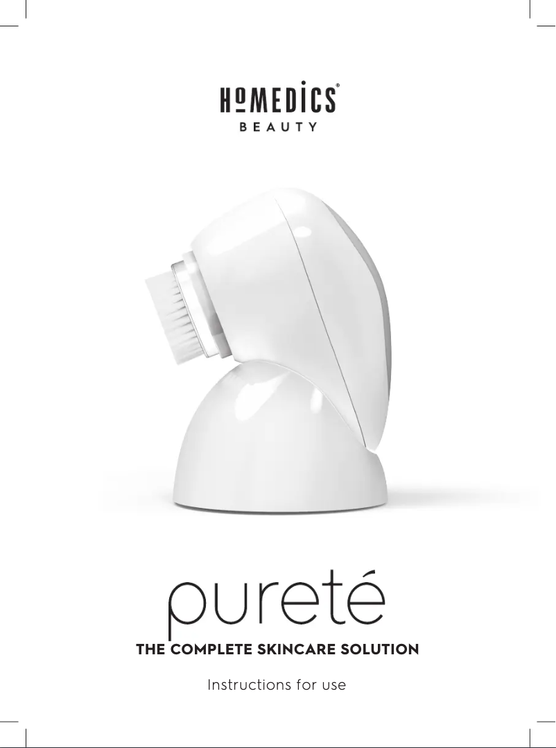 Page n°1 - Manuel utilisateur Homedics Pureté FAC-600