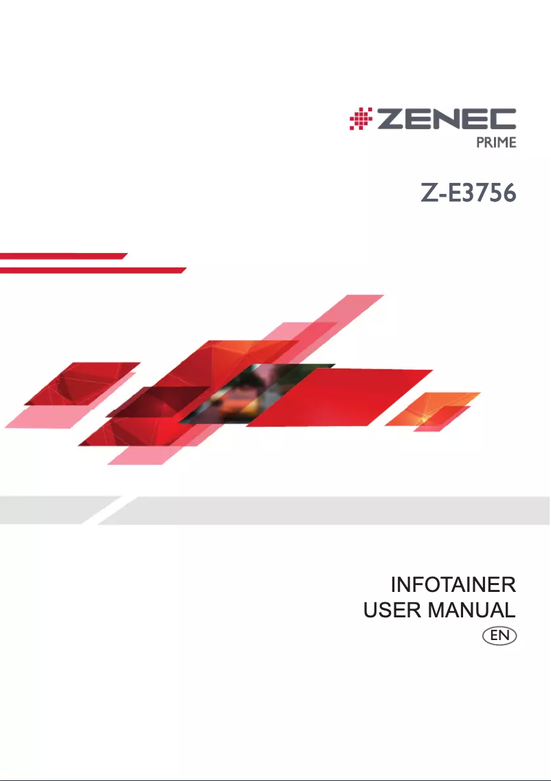 Image de la première page du manuel de l'appareil Z-E3756