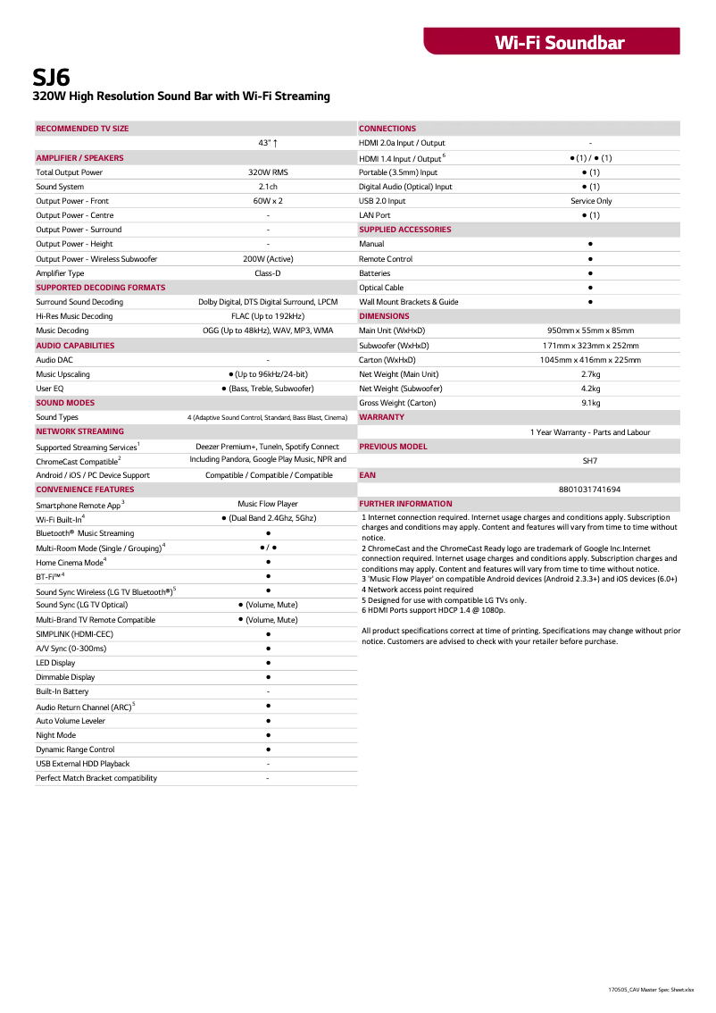 Image de la première page du manuel de l'appareil SJ6