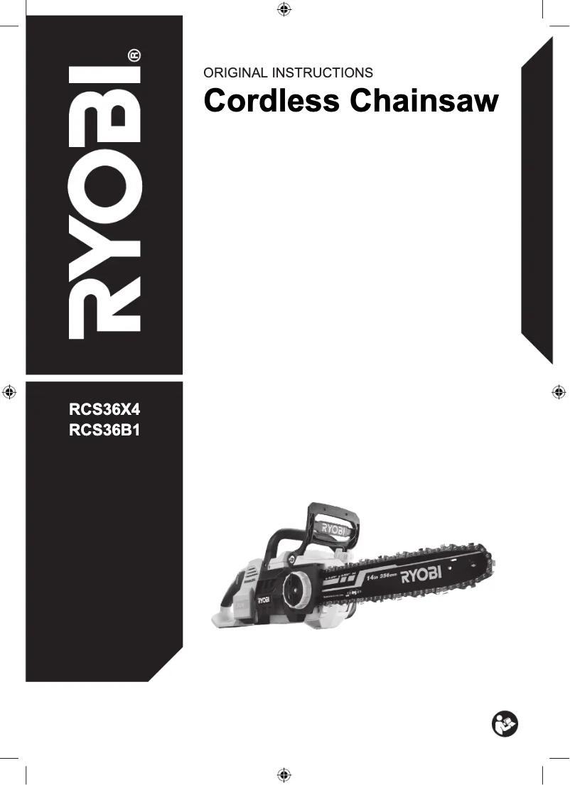 Page 1 de la notice Manuel utilisateur RYOBI RCS36B1