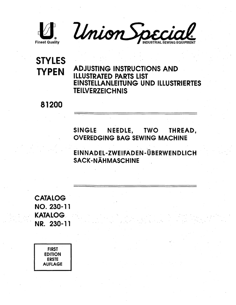 Image de la première page du manuel de l'appareil 81200Z3126