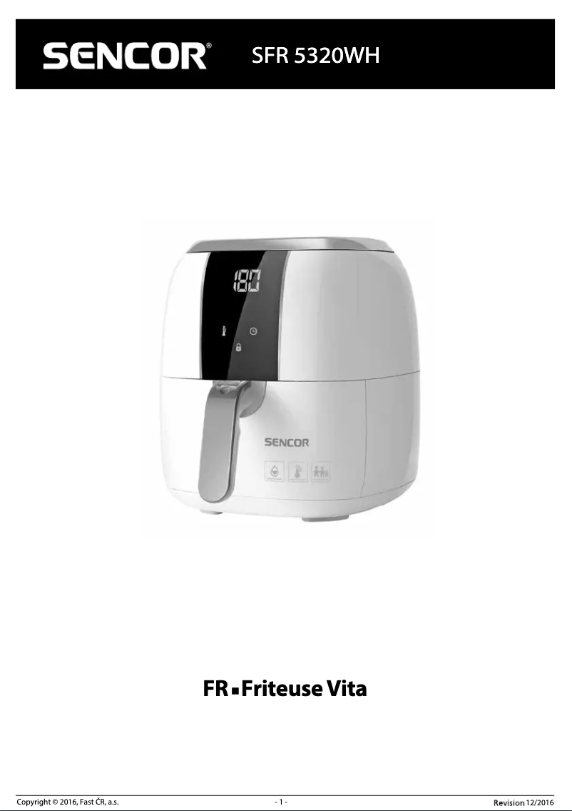 Image de la première page du manuel de l'appareil SFR 5320WH