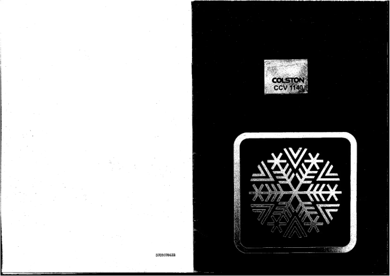 Image de la première page du manuel de l'appareil CCV 1140