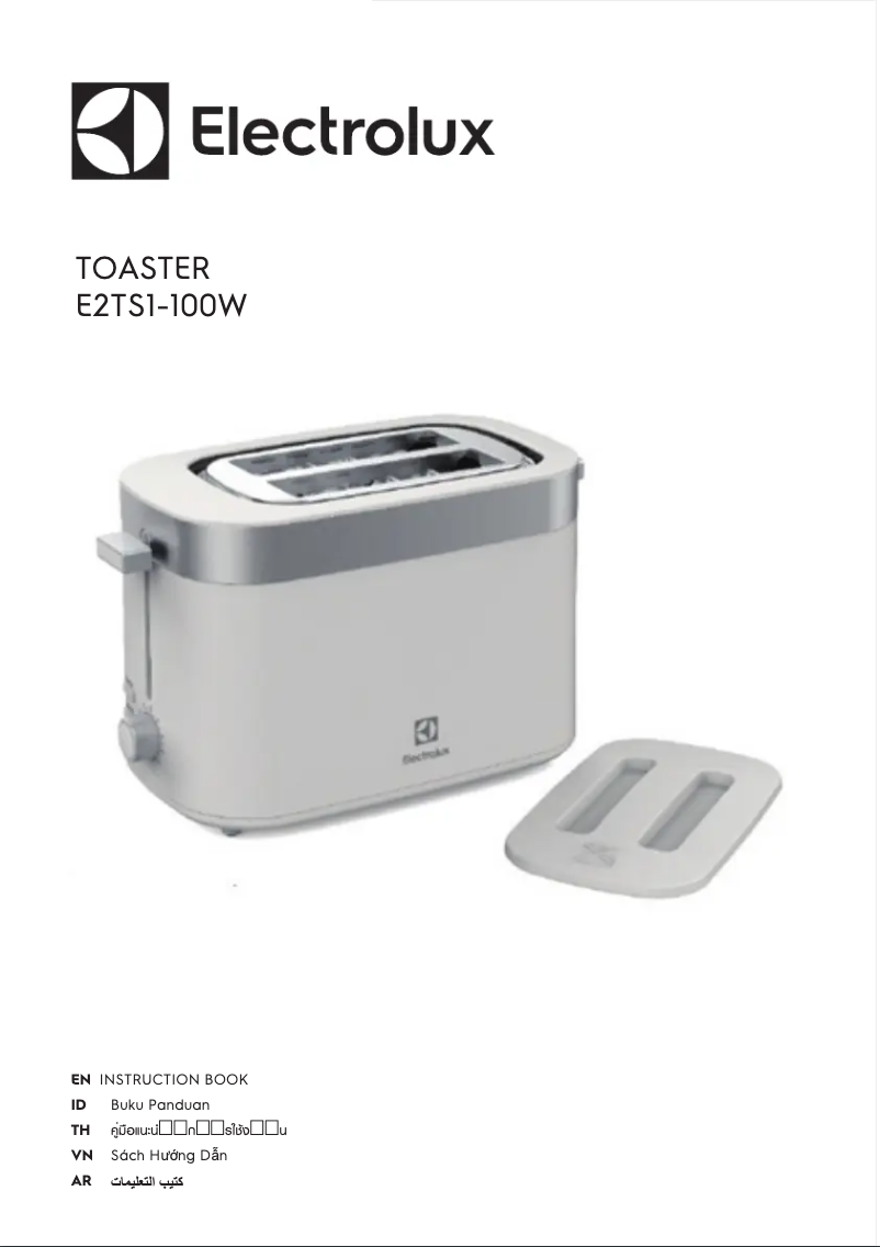 Page 1 de la notice Manuel utilisateur Electrolux E2TS1-100W