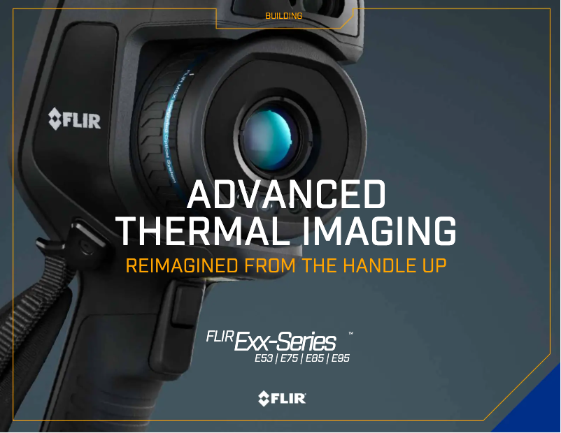 Page 1 de la notice Brochure FLIR E53